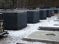 Plac produkacja szamb betonowych Świdnica